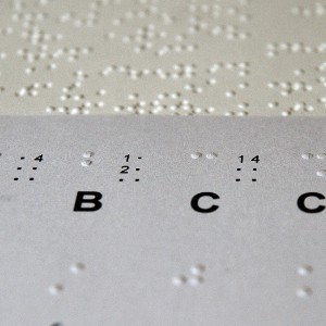 Braille olvasásverseny